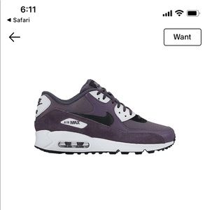 Women’s Airmax 90 Dark Raisin
